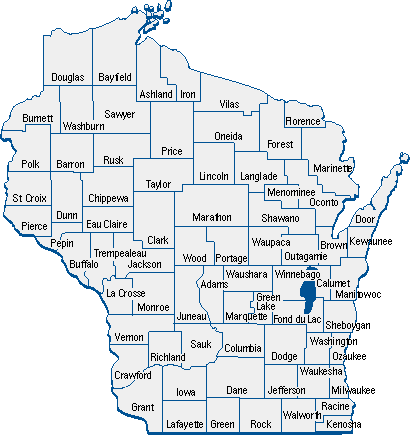 Wisconsin counties